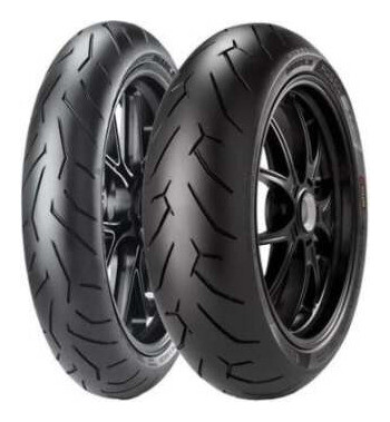 Pneu Pirelli Diablo Rosso Ii 200/50r17 75w 0 Plis Tl,arrière,radial